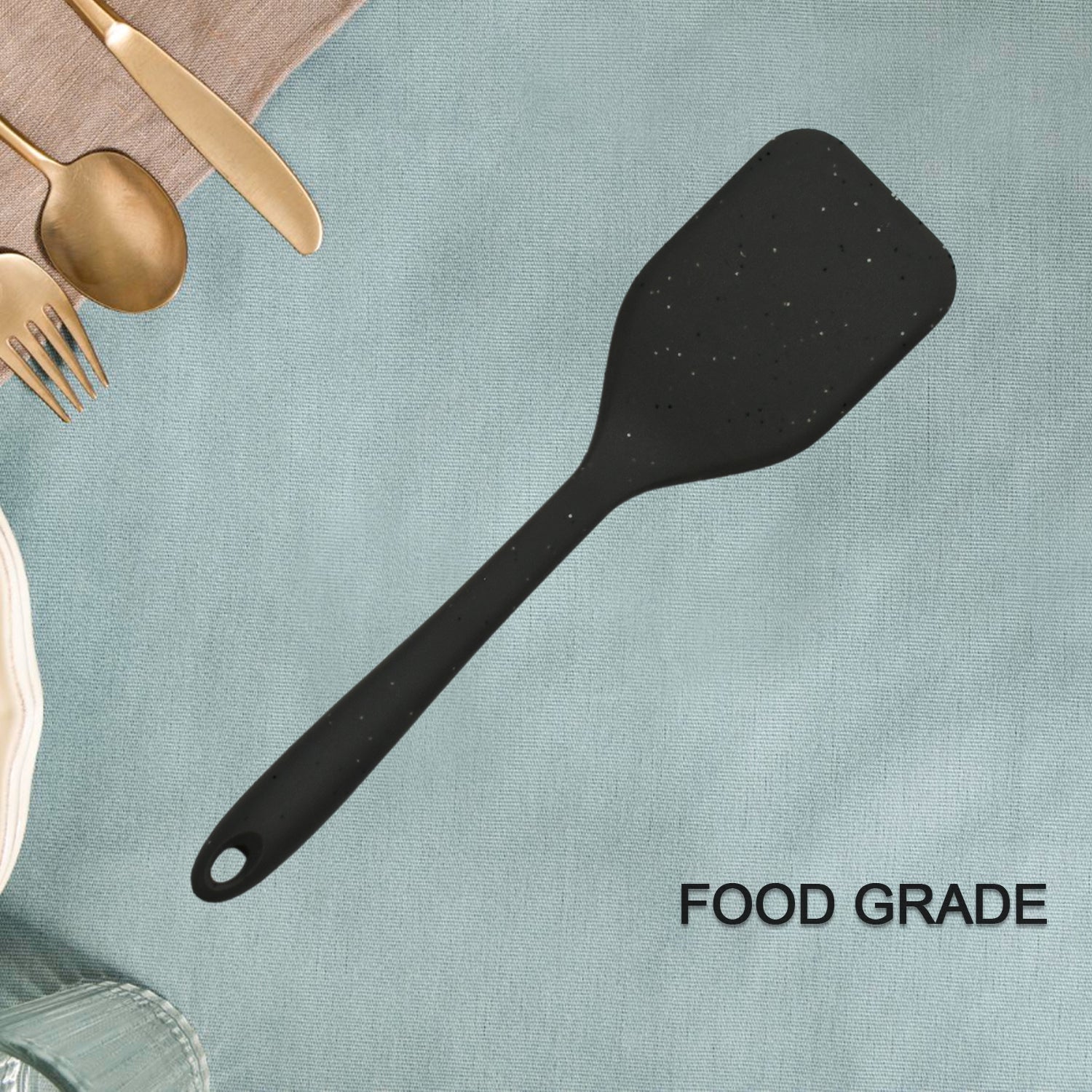 5396 Silicone Spatula - Versatile Tool for Cooking, Baking and Mixing, Set of 1. DeoDap 5396 Silicone Spatula - Versatile Tool for Cooking, Baking and Mixing, Set of 1. DeoDap